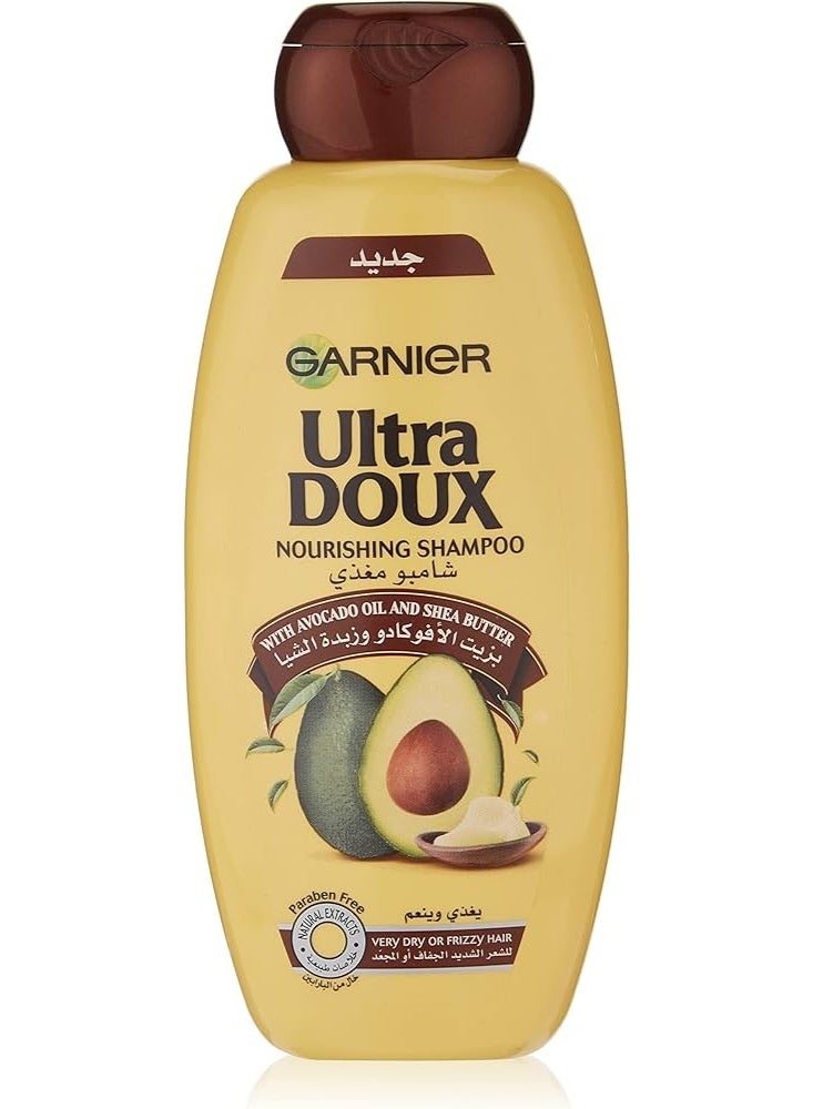 Ultra Doux Nourishing Shampoo With Avocado Oil And Shea Butter 400 ml